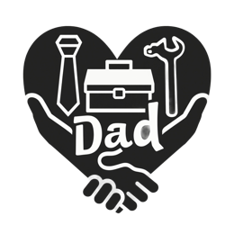 day dad tools love SVG PNG design with bold lettering