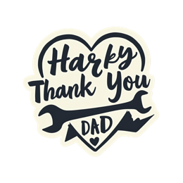 day thank you sticker SVG PNG design with hand-drawn style, bold lettering