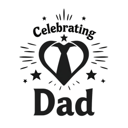 dad celebration SVG PNG design with bold lettering
