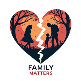 family matters silhouettes SVG PNG design with bold lettering