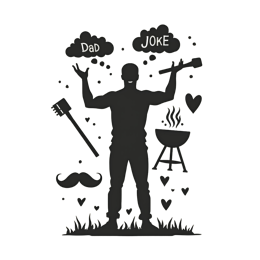 joke grilling SVG PNG design