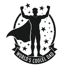 day superhero stars shirt SVG PNG design with bold lettering