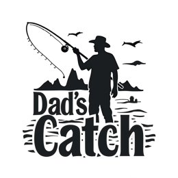 dads catch adventure shirt SVG PNG design with bold lettering