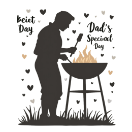 grilling father'sday SVG PNG design