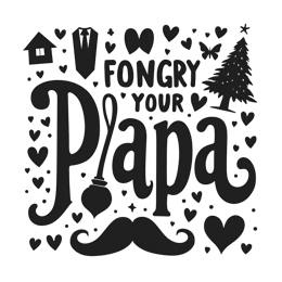 father's day butterfly SVG PNG design