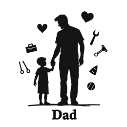 dad bond activity SVG PNG design