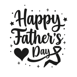 fathersday greeting SVG PNG design
