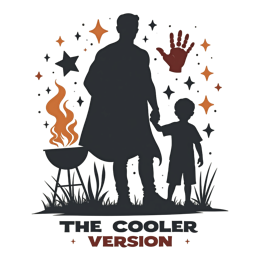 father child grilling shirt SVG PNG design