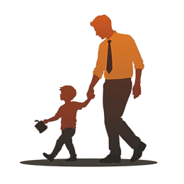 parent walk SVG PNG design