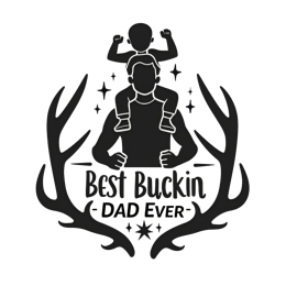 dad buckin SVG PNG design