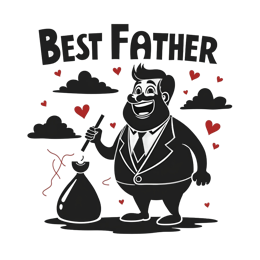day best father graphics shirt SVG PNG design with bold lettering