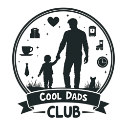 father son clipart SVG PNG design with an elegant visual style