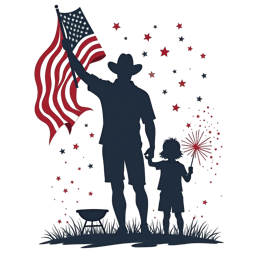 independence day patriotism SVG PNG design