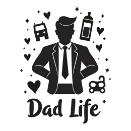 dad life shirt SVG PNG design with bold lettering