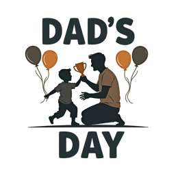 dadcelebration awards shirt SVG PNG design with bold lettering
