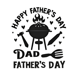 fathersday grilling SVG PNG design with bold lettering