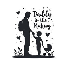 daddy in the making SVG PNG design