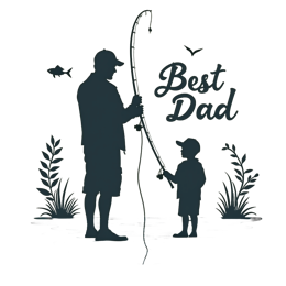 best dad time SVG PNG design with bold lettering