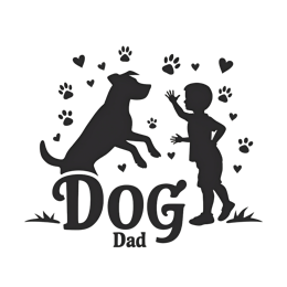 children doglove shirt SVG PNG design with clean design elements