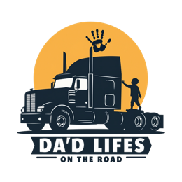 truck child handprint SVG PNG design with bold lettering