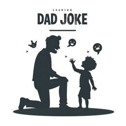 dad joke silhouette SVG PNG design
