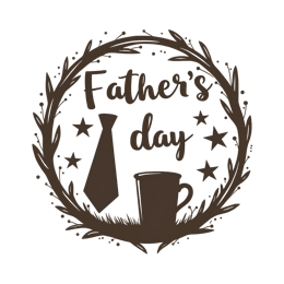 day love wreath SVG PNG design with black and white floral elements
