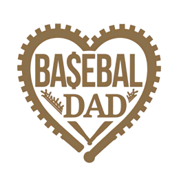 father baseball SVG PNG design with bold lettering