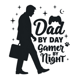 gaming dad SVG PNG design