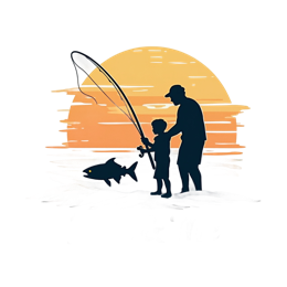 dad and me sunset SVG PNG design