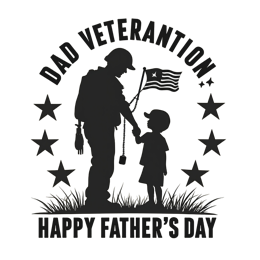 father son veteran shirt SVG PNG design