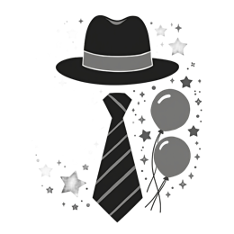 fathers day hat balloons SVG PNG design with bold lettering