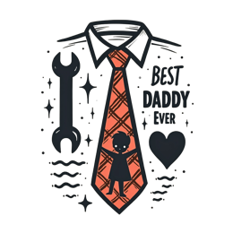 father's day best daddy shirt SVG PNG design with bold lettering