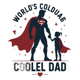 heroes dads SVG PNG design with bold lettering