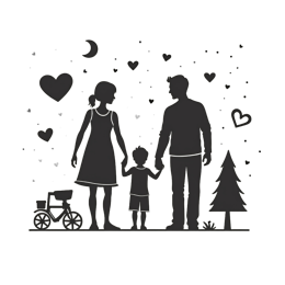 children love happiness SVG PNG design