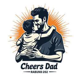 father son hug SVG PNG design
