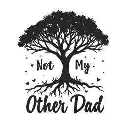 relationship family SVG PNG design with bold lettering, black and white floral elements