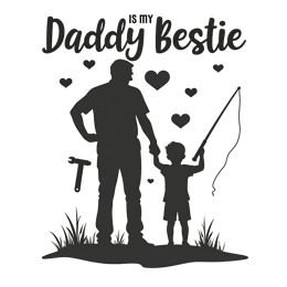 fishing relationship SVG PNG design with bold lettering