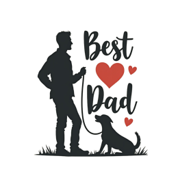 human dog shirt SVG PNG design with bold lettering