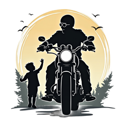 motorcycle sunset shirt SVG PNG design
