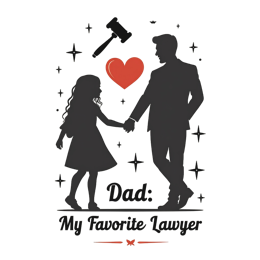 father daughter love SVG PNG design with bold lettering