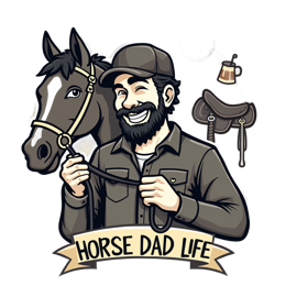horse dad life shirt SVG PNG design with clean design elements