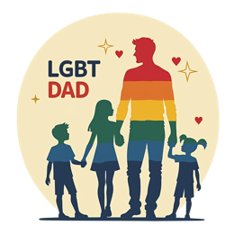 lgbt dad family SVG PNG design