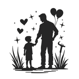 family bonding SVG PNG design