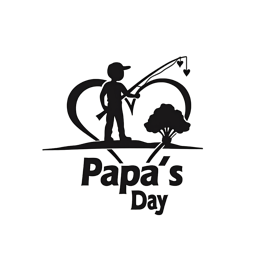 fathersday papa SVG PNG design with bold lettering