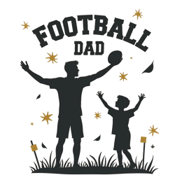 football dad shirt SVG PNG design
