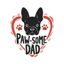 paw some dad shirt SVG PNG design with bold lettering