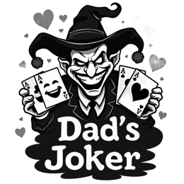 joker cards fun SVG PNG design with clean design elements