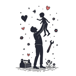 love play happiness SVG PNG design with hand-drawn style, black floral elements
