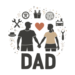 dad family love shirt SVG PNG design with bold lettering