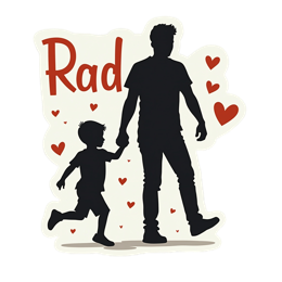 rad love SVG PNG design